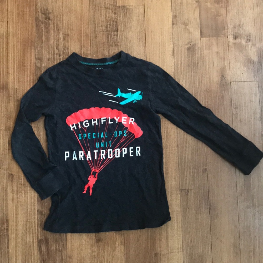 Carter’s Boys Long Sleeved Tee, Size 7